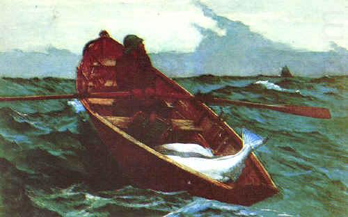 Winslow Homer Fog Warning china oil painting image